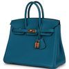 Hermès Birkin 25 Cobalt Togo GHW