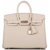 Hermès Birkin 25 Craie Togo PHW