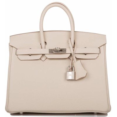 Hermès Birkin 25 Craie Togo PHW 