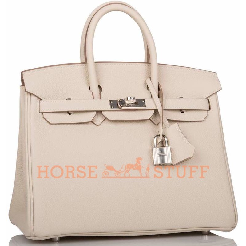 Hermès Birkin 25 Craie Togo PHW