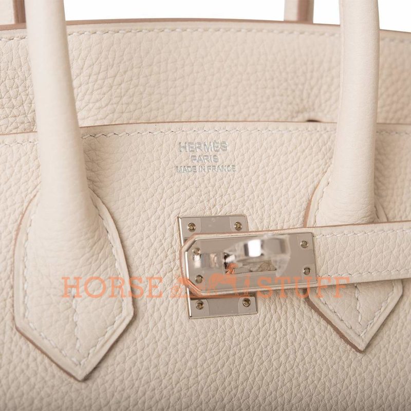 Hermès Birkin 25 Craie Togo PHW