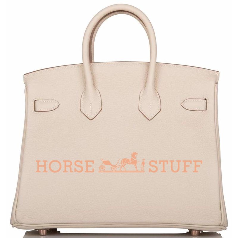 Hermès Birkin 25 Craie Togo RGHW