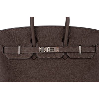 Hermès Birkin 25 Ebene Togo PHW