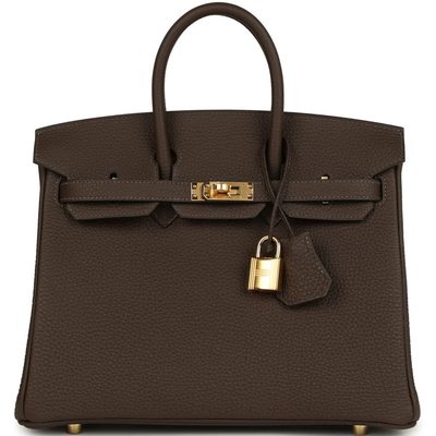 Hermès Birkin 25 Ecorce Togo GHW