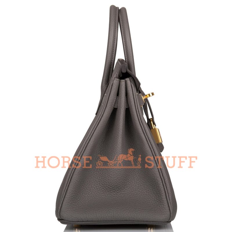 Hermès Birkin 25 Etain Togo GHW