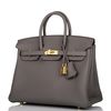 Hermès Birkin 25 Etain Togo GHW