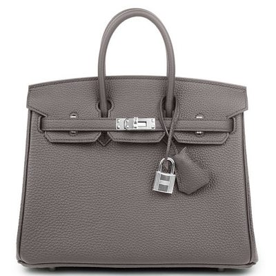 Hermès Birkin 25 Etain Togo PHW