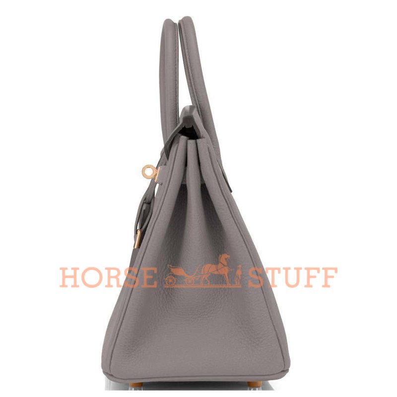 Hermès Birkin 25 Etain Togo RGHW