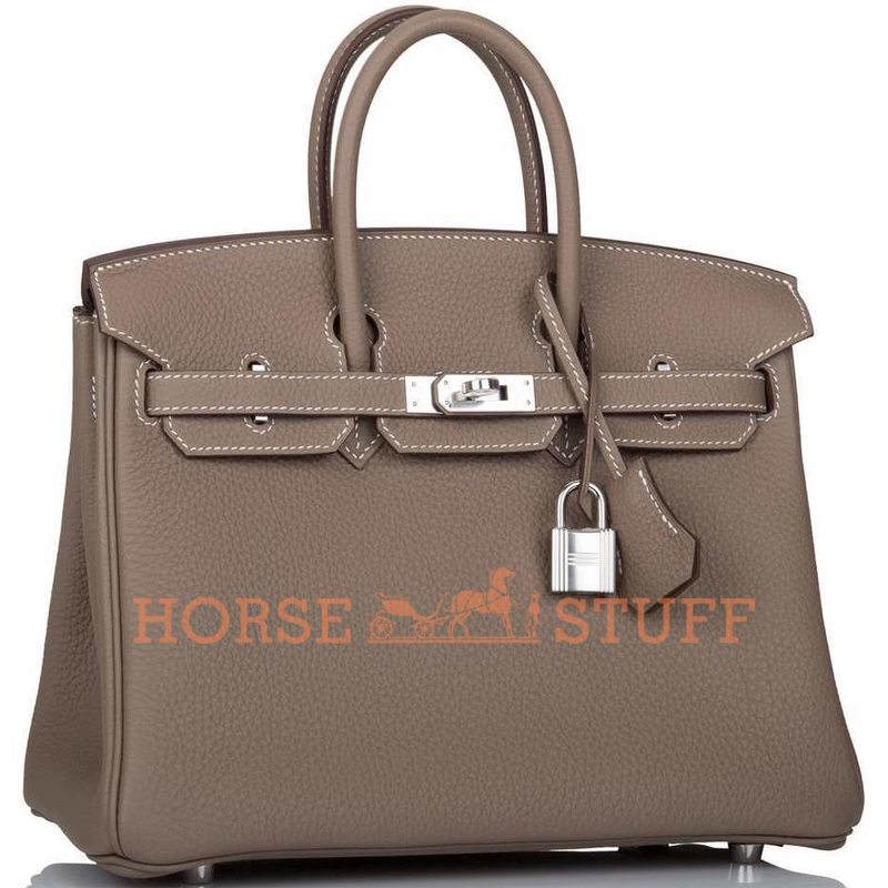 Hermès Birkin 25 Etoupe Togo PHW