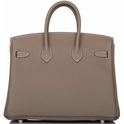 Hermès Birkin 25 Etoupe Togo PHW 