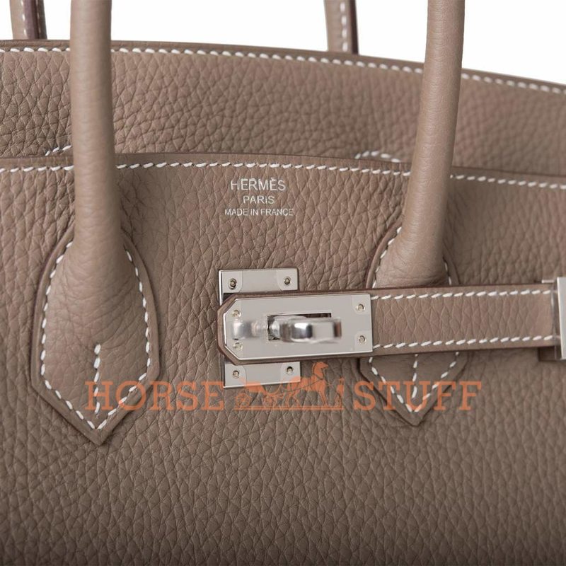 Hermès Birkin 25 Etoupe Togo PHW