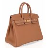 Hermès Birkin 25 Gold Togo GHW