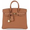 Hermès Birkin 25 Gold Togo GHW