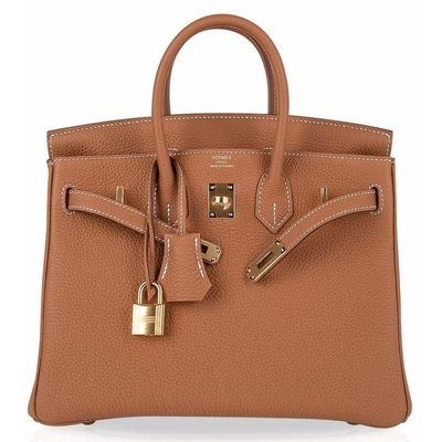 Hermès Birkin 25 Gold Togo GHW