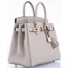 Hermès Birkin 25 Gris Asphalt Togo RGHW