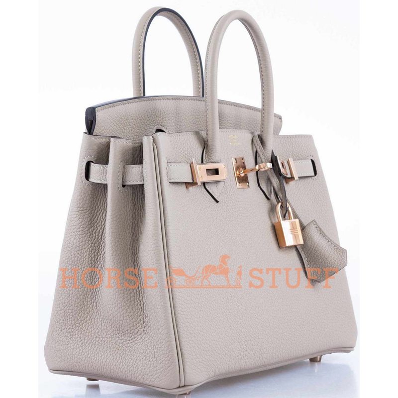 Hermès Birkin 25 Gris Asphalt Togo RGHW