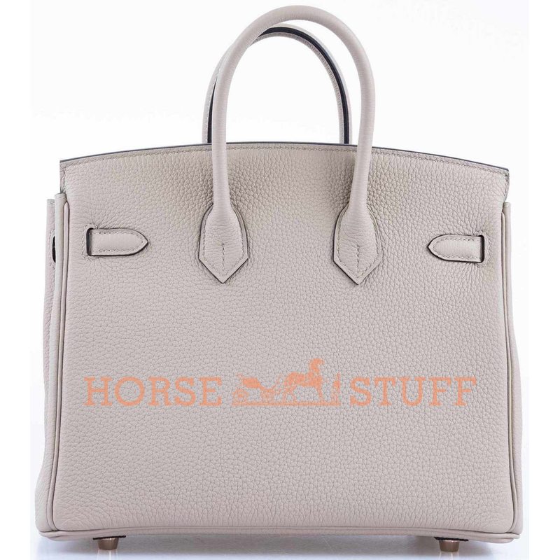 Hermès Birkin 25 Gris Asphalt Togo RGHW