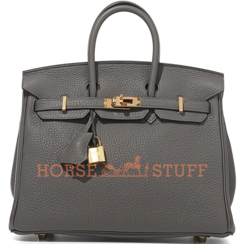 Hermès Birkin 25 Gris Meyer Togo GHW