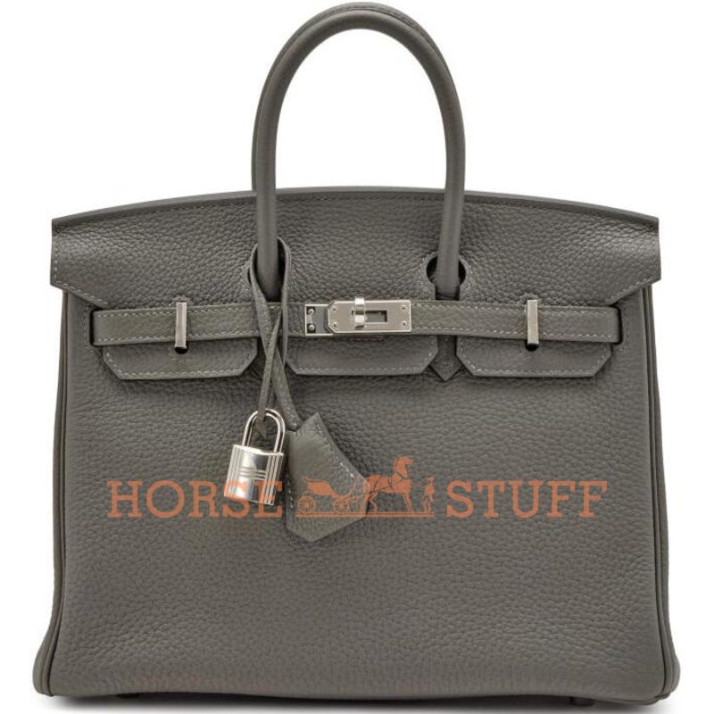 Hermès Birkin 25 Gris Meyer Togo PHW