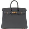 Hermès Birkin 25 Black Togo GHW