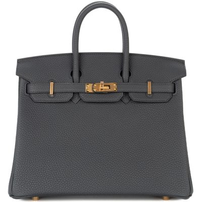 Hermès Birkin 25 Gris Misty Togo GHW