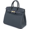 Hermès Birkin 25 Gris Misty Togo Permabrass HW