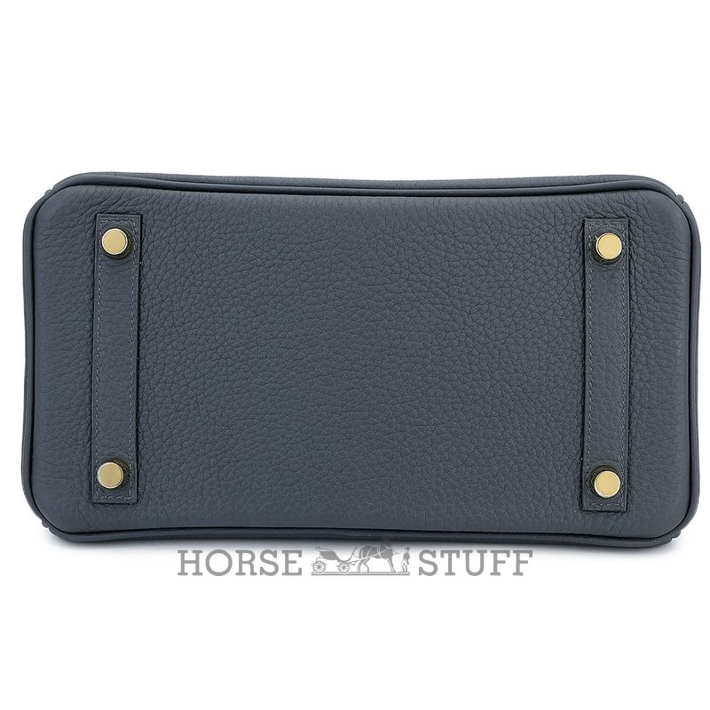 Hermès Birkin 25 Gris Misty Togo Permabrass HW