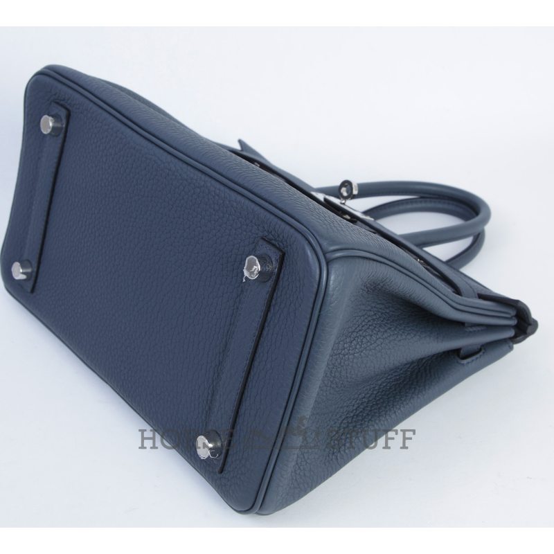 Hermès Birkin 25 Gris Misty Togo PHW