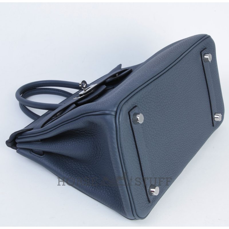 Hermès Birkin 25 Gris Misty Togo PHW