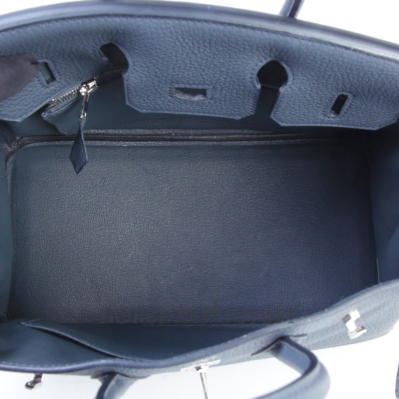 Hermès Birkin 25 Gris Misty Togo PHW