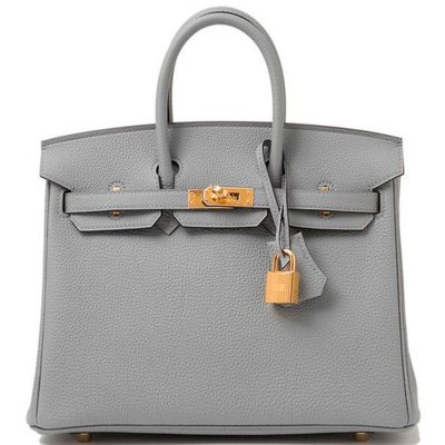 Hermès Birkin 25 Gris Mouette Togo GHW