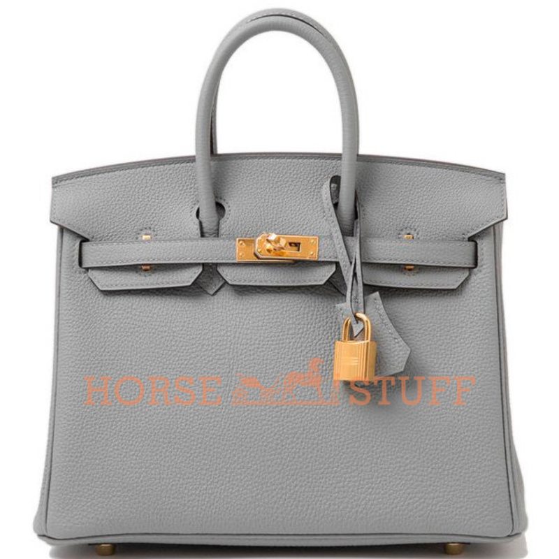 Hermès Birkin 25 Gris Mouette Togo GHW