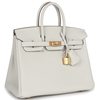 Hermès Birkin 25 Gris Pale Togo GHW