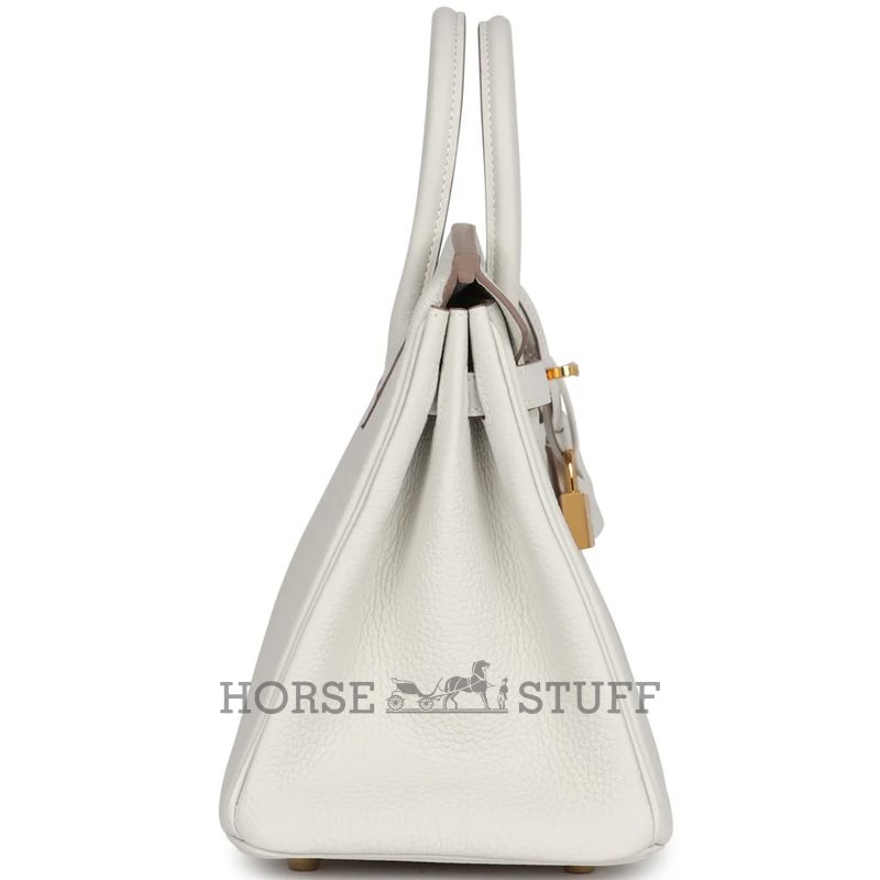 Hermès Birkin 25 Gris Pale Togo GHW
