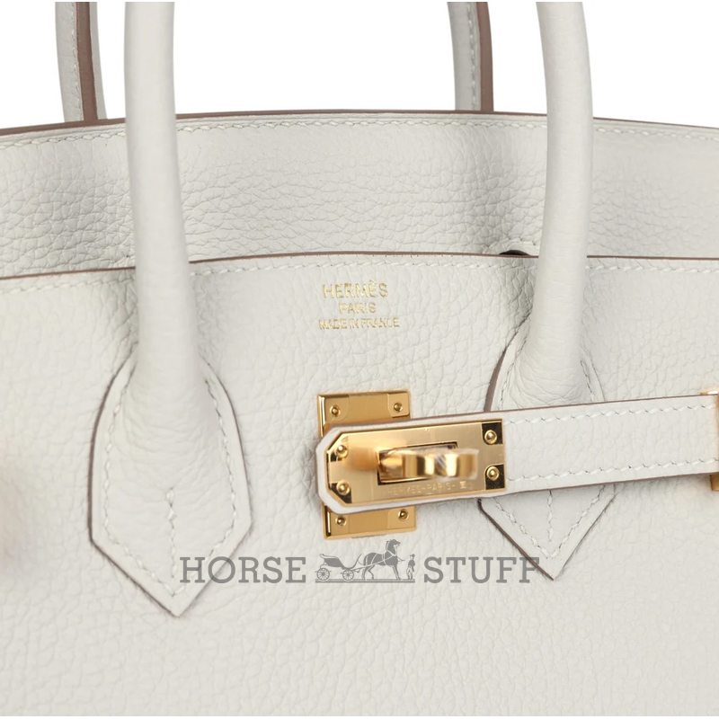 Hermès Birkin 25 Gris Pale Togo GHW