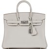Hermès Birkin 25 Gris Pale Togo PHW