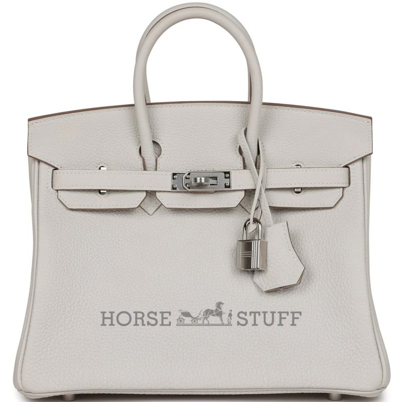 Hermès Birkin 25 Gris Pale Togo PHW