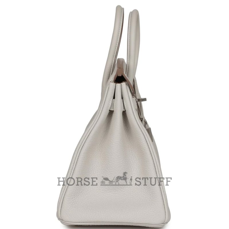 Hermès Birkin 25 Gris Pale Togo PHW