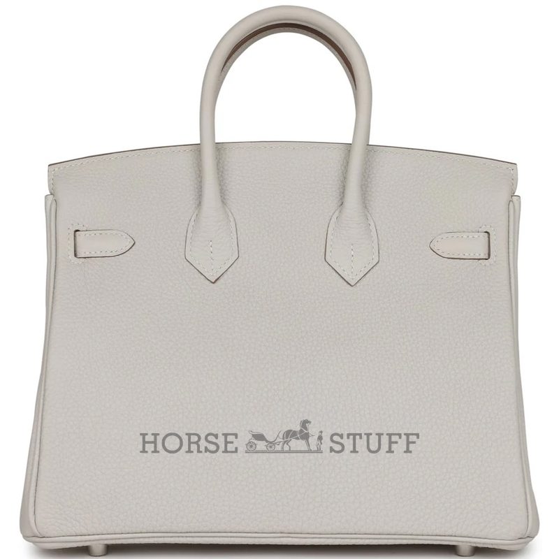 Hermès Birkin 25 Gris Pale Togo PHW