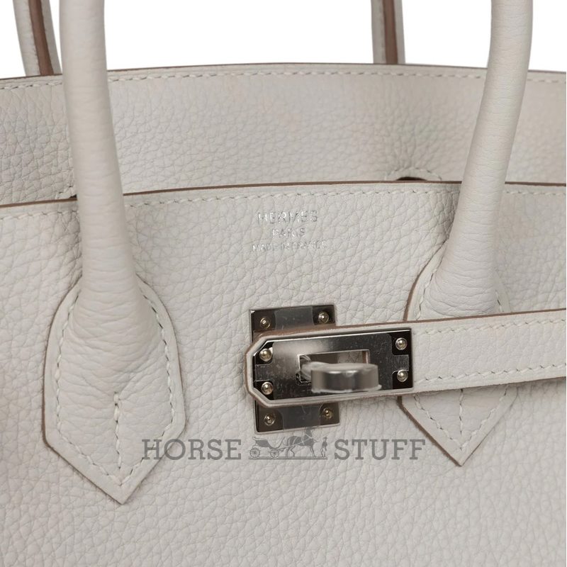 Hermès Birkin 25 Gris Pale Togo PHW