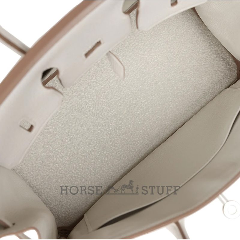 Hermès Birkin 25 Gris Pale Togo PHW