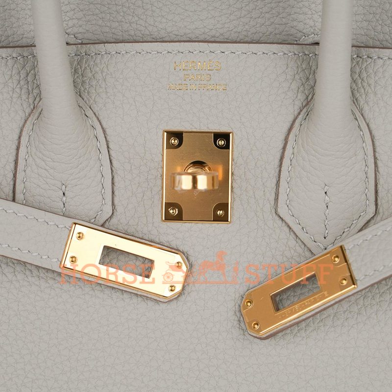 Hermès Birkin 25 Gris Perle Togo GHW