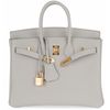 Hermès Birkin 25 Gris Perle Togo GHW