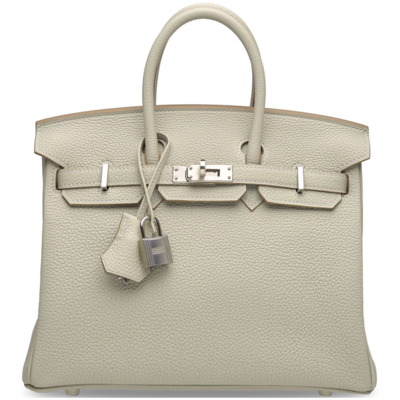 Hermès Birkin 25 Gris Perle Togo PHW