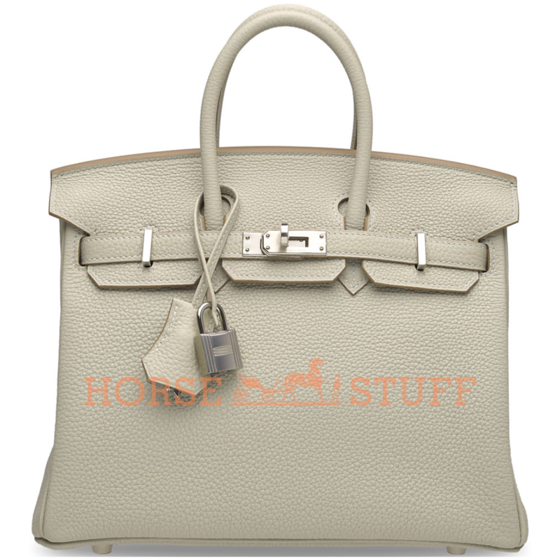 Hermès Birkin 25 Gris Perle Togo PHW