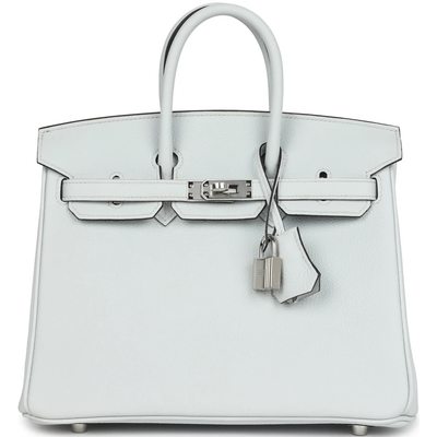 Hermès Birkin 25 Gris Platine Togo PHW