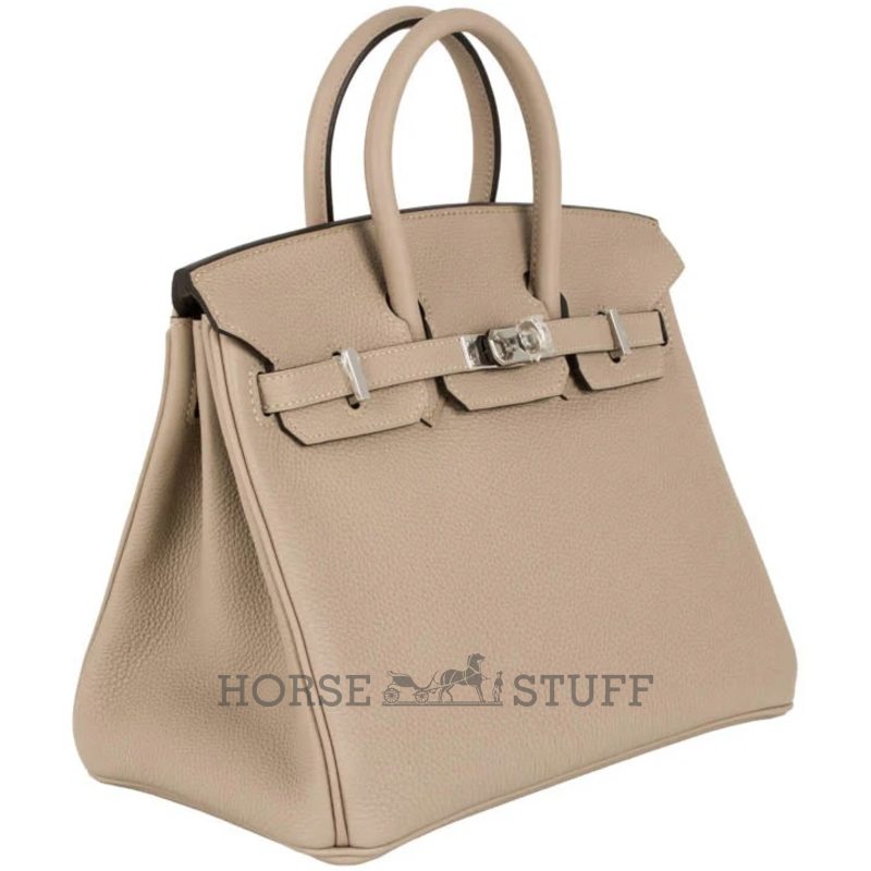 Hermès Birkin 25 Gris Tourterelle Togo PHW