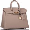 Hermès Birkin 25 Gris Tourterelle Togo RGHW