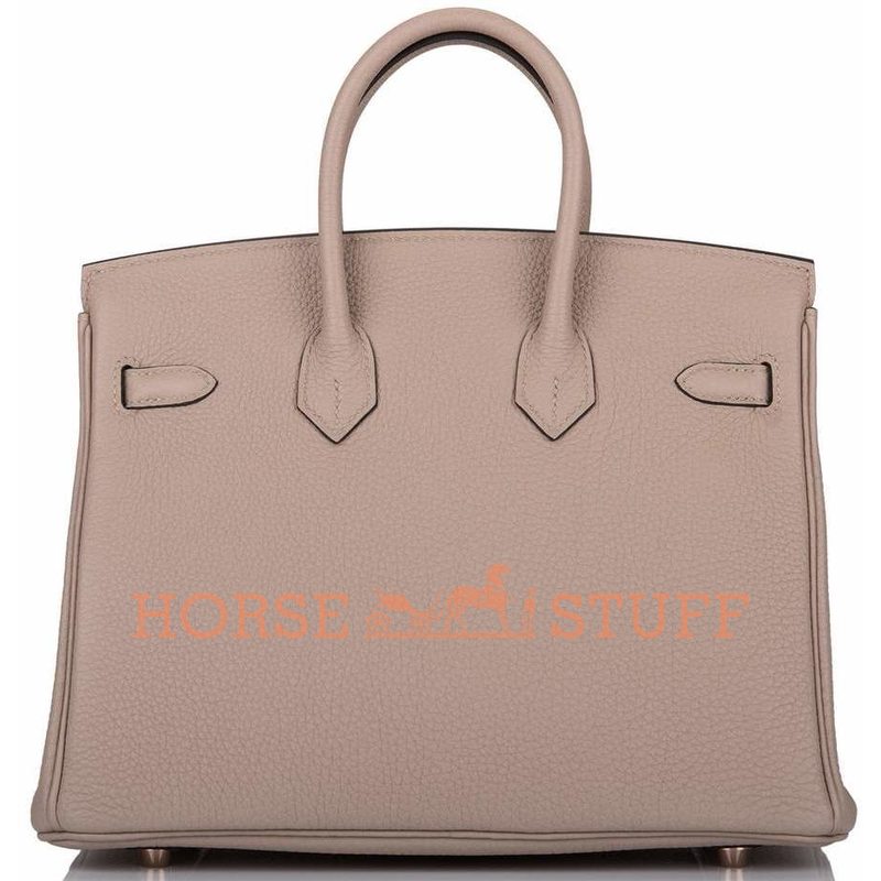 Hermès Birkin 25 Gris Tourterelle Togo RGHW