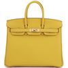 Hermès Birkin 25 Jaune Ambre Togo GHW